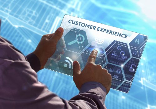 Customer experience on tablet