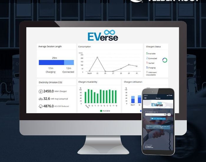 Gilbarco Veeder-Root EVerse dashboard