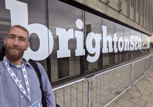 Mike Hall at Brighton SEO