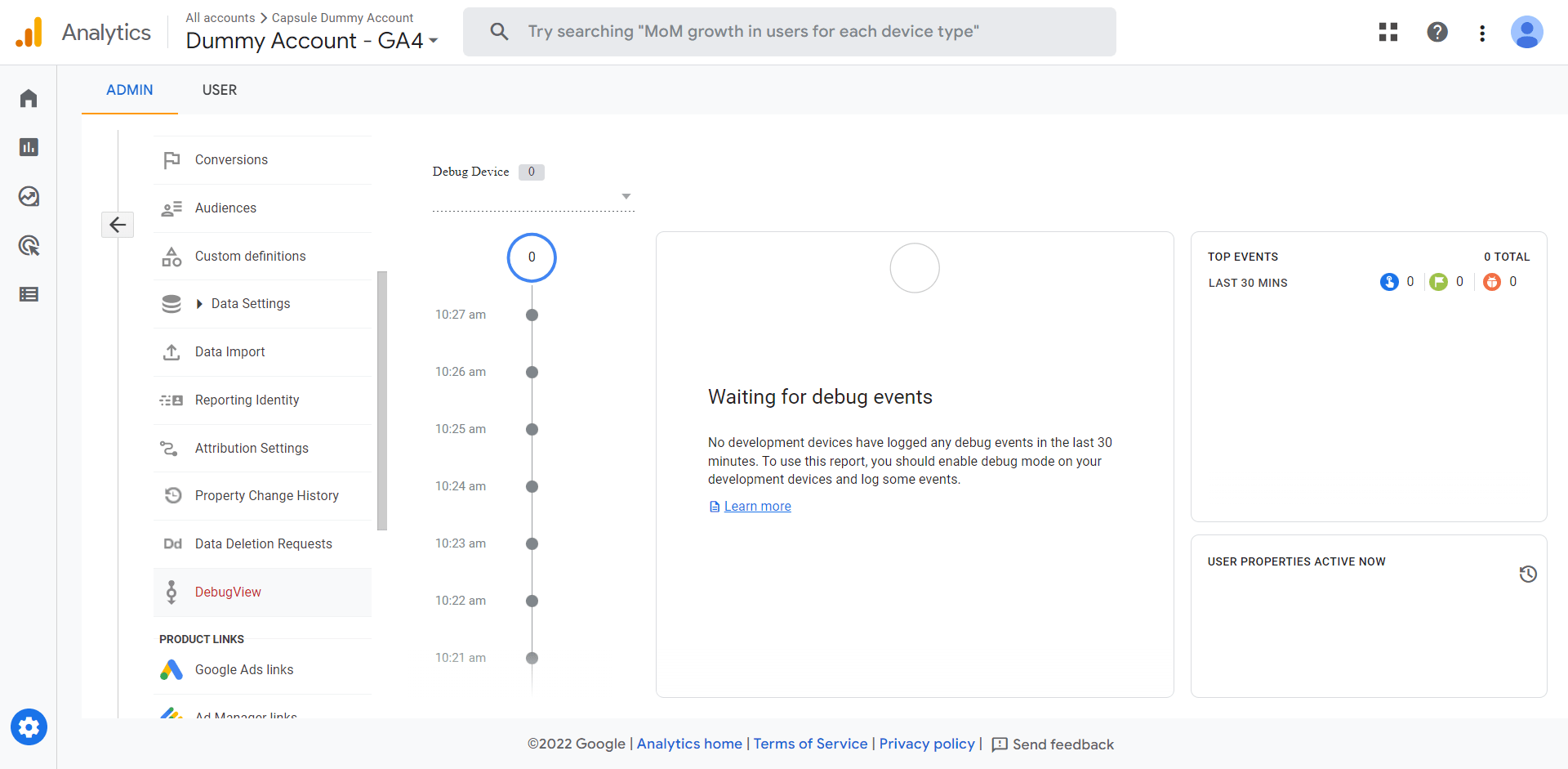Debugging GA4 events and conversions