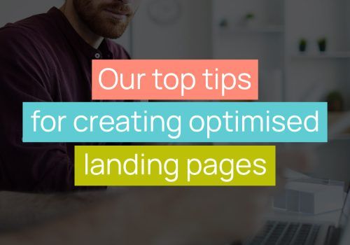 Creating Optimised Landing Pages - title images