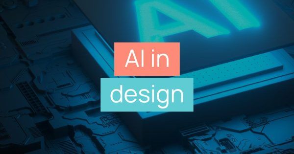 AI in design blog cover image