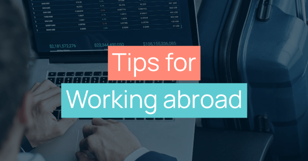Tips for working abroad title image