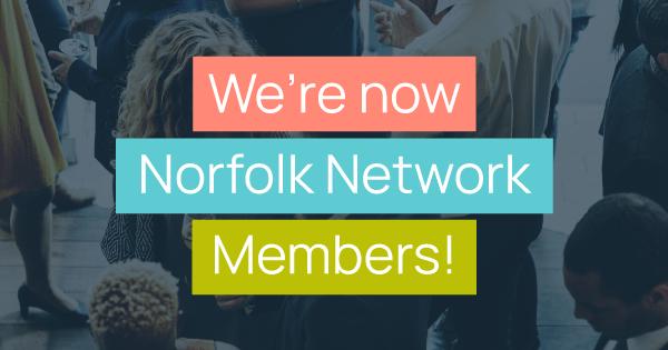 We're now Norfolk network members title images