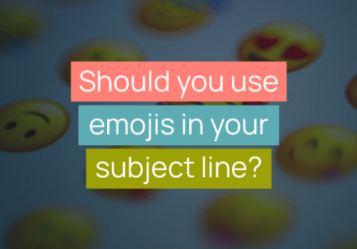 Should you use emojis in your subject line? title image