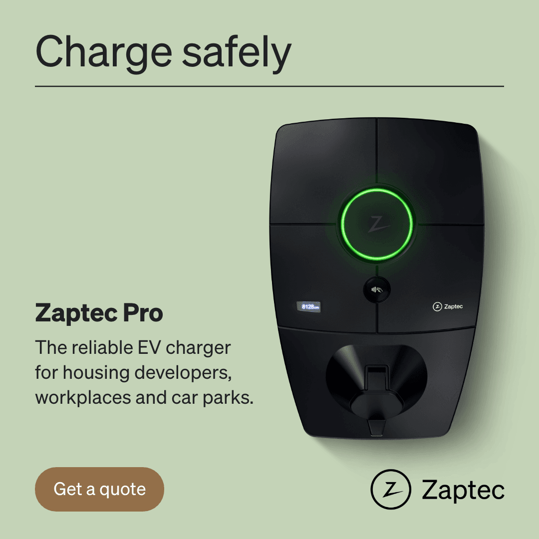 Zaptec ev charger ad
