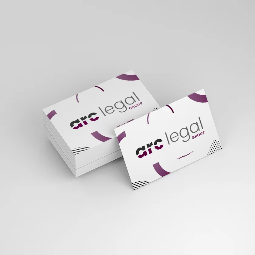 Arc Legal business cards